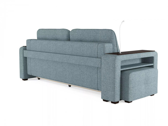 Диван Smart 4 пуф слева Б4-3т-Б3 СК Рогожка Sherlock 975