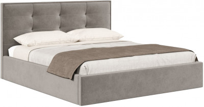 Кровать с подъёмным механизмом 1800 Римини, пепел 112