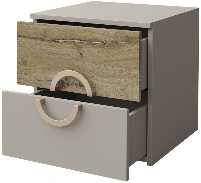 Набор мебели для спальни "Виола" - Персидский жемчуг/Дуб Флагстафф песочный