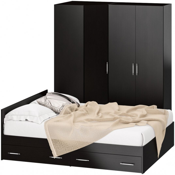 Спальня Стандарт 2-1600Я, венге