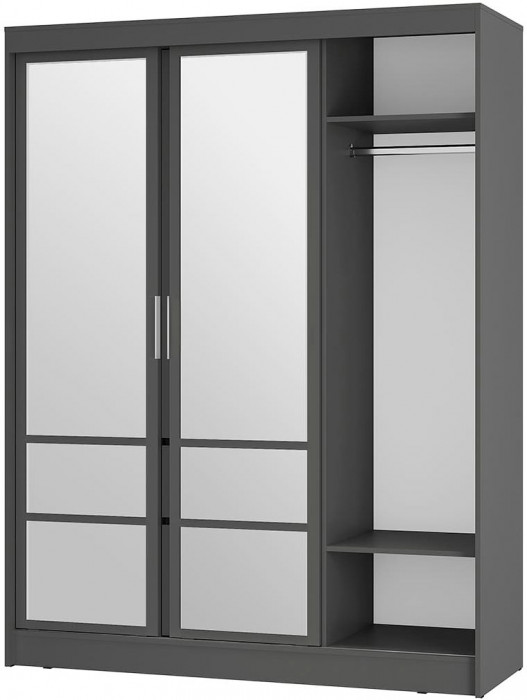 Симпл ШКК-06 шкаф-купе графит
