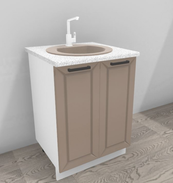 Ф-40 Альфа (ШВ 600, ШН 600) МДФ холст вулкан