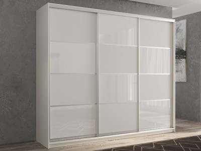 Шкаф-купе Кааппи 14 Белый Бриллиант 210х60х230 см