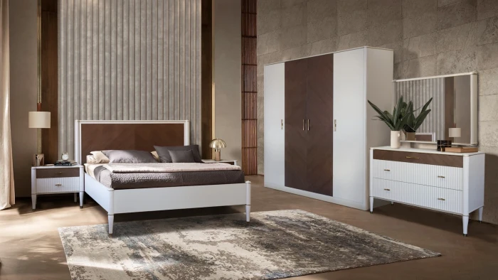 Тумба прикроватная "Тиволи" - Латте (лак)