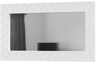 Зеркало Сальма ЗР 021 (1050х575) анкор/белый глянец