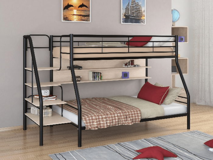 Двухъярусная кровать Толедо-1П (Слоновая кость)