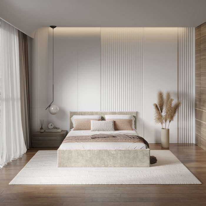 Кровать с подъемным механизмом Ника КР-08 120х200, Мокко