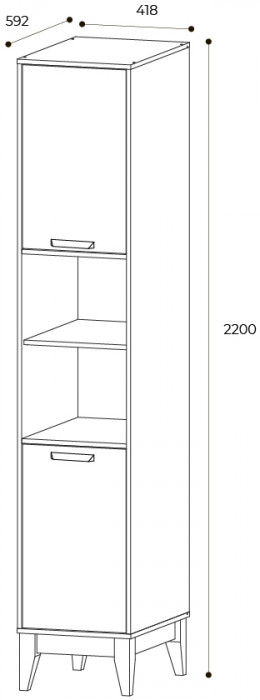 Пенал Скандика ПН-14
