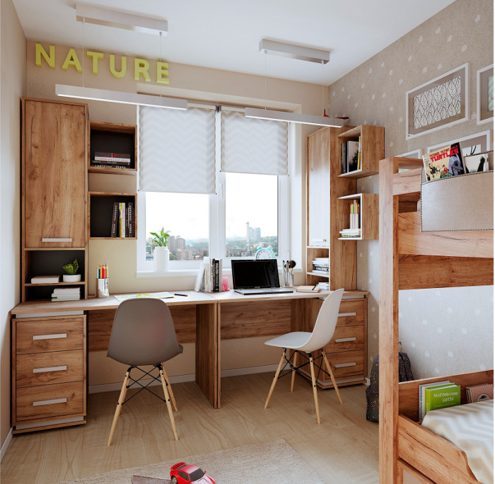 Куб 3 Nature 100, дуб табачный