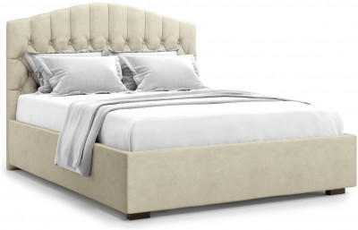 Кровать Lugano 180 с подъемным механизмом, Velutto 17