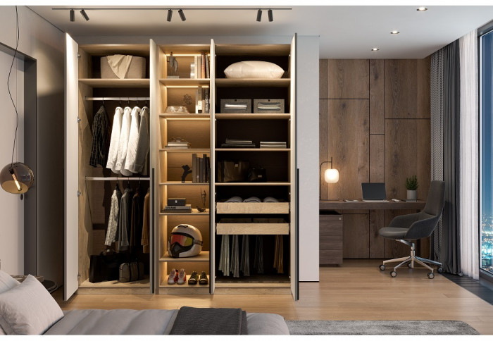 Шкаф для одежды Этна 2 м