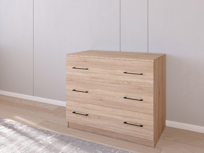 Комод 01/16 90х50х75 Сонома/Сонома