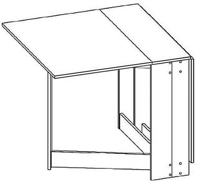 Стол-тумба СТ-06 Анкор Светлый