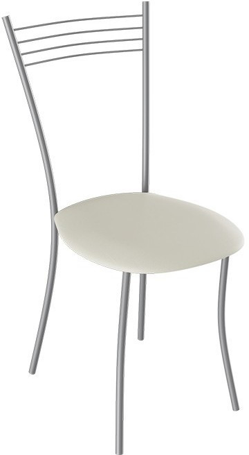 Хлоя-М Стул (Каркас Эмаль Бриллиант, Коричневый  Santorini 0429)