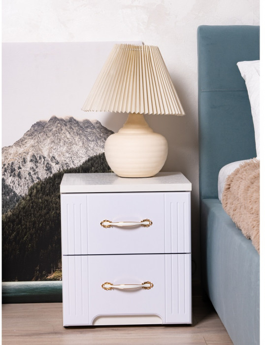 Тумба прикроватная с ящиками Виктория 04