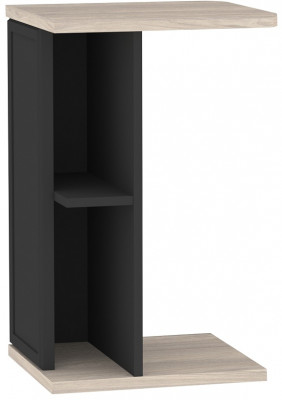 Столик журнальный приставной Аурелио 17, антрацит