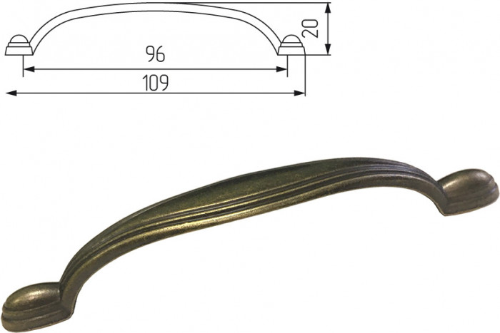 Прихожая П-6 Компоновка № 02, цвет венге/фасады МДФ белое дерево фрезеровка прованс, ШхГхВ 120х35х200 см.