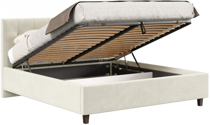 Кровать с подъёмным механизмом 1800 Турин, светло-бежевый 303