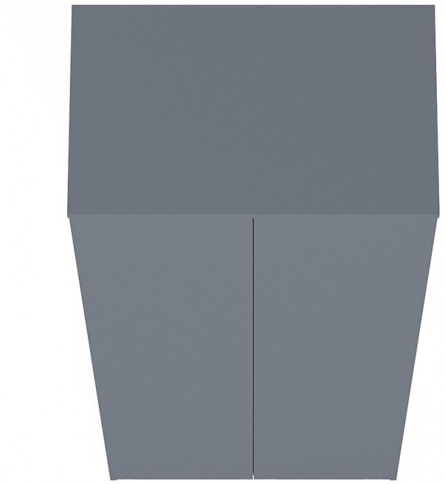 Мори Шкаф МШ800.1, цвет графит, ШхГхВ 80,4х50,4х209,6 см.