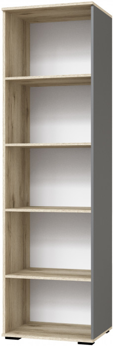 Шкаф бельевой Оскар-18, Дуб делано/Графит серый