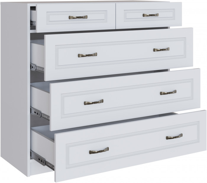 Модульная спальня Апполия, Белый/Белый дуб