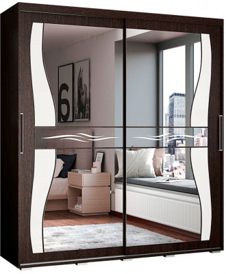 Шкаф-купе &quot;Крафт-5&quot; (1962х2176х591) венге