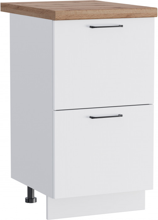 КГ ШН2Я 450 + внутр.ящ 450 Белый софт матовый/Белый гладкий Арника РМ