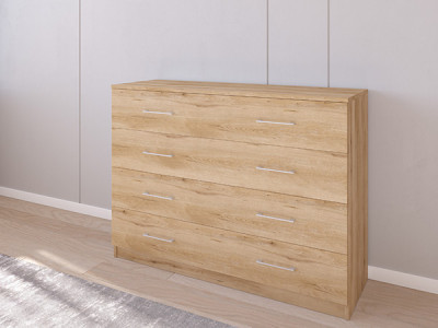 Комод 05/23 120х40х90 Эвок Прибрежный/Эвок прибрежный