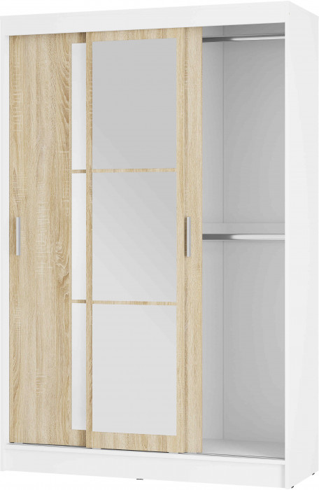 Шкаф-купе "Денвер" ШКК-03 белый/сонома