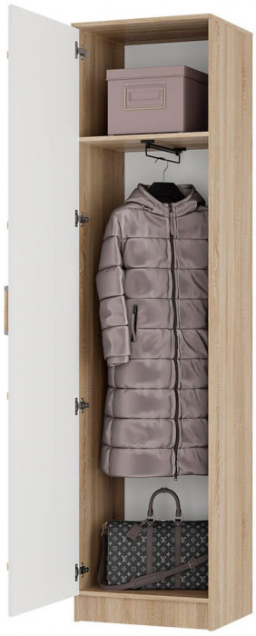 "Сакура" СП-01 (550х2216х465) дуб сонома/белый