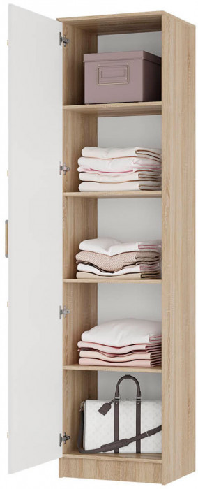 "Сакура" СП-01 (550х2216х465) дуб сонома/белый