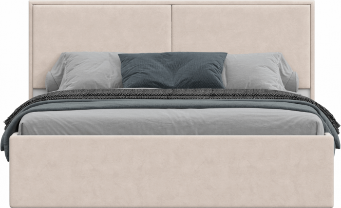 Кровать 160 с подъемным механизмом КРП-430-М-16, Микровелюр Zeekr-3