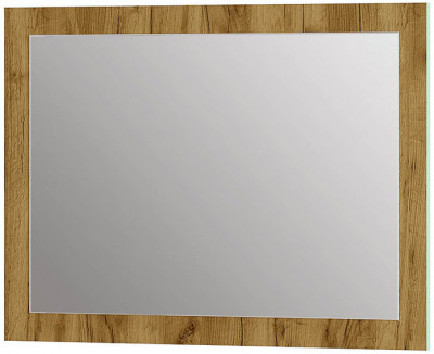 Зеркало "Евро" З-01 крафт/белый