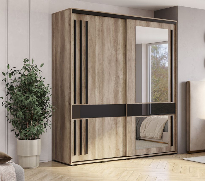 Шкаф-купе "Крафт-8" дуб каньон