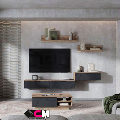 Даллас ПЛ 02 Полка (1,200х0,220х0,236) дуб каньон