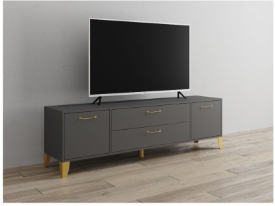 Тумба ТВ Парус-13 графит серый