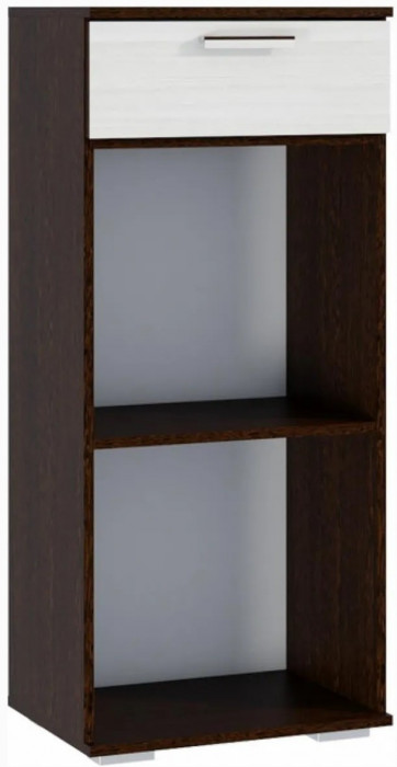 Модульная угловая прихожая Ника (композиция 2), венге / лоредо (Венге / лоредо)