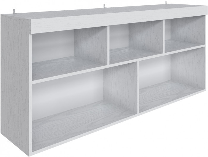 Полка навесная Мадрид ПН-1 (1,5) белый