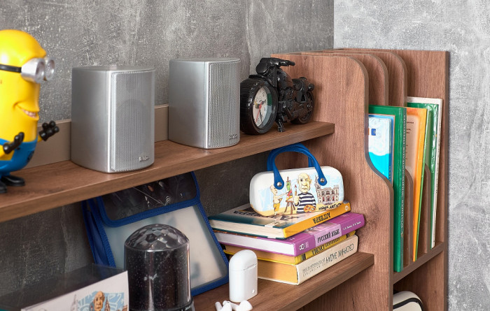 Стеллаж-надстройка Натуре 85, дуб табачный