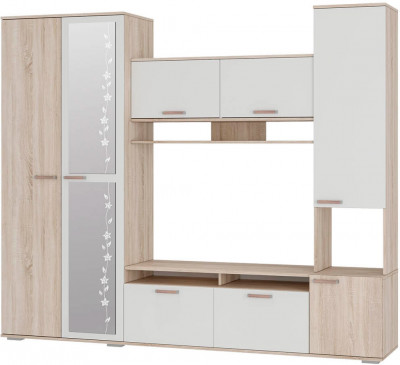 Гостиная &quot;Лукас&quot; дуб сонома/белый