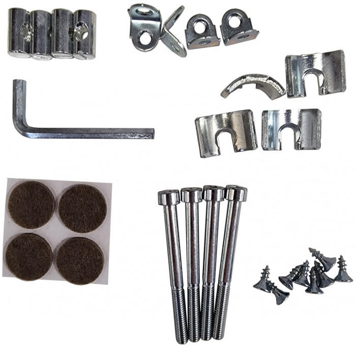 Четыре стула Мебель--24 Гольф-11 разборных, слоновая кость