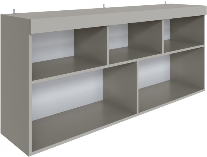 Полка навесная Мадрид ПН-1 (1,5) кашемир