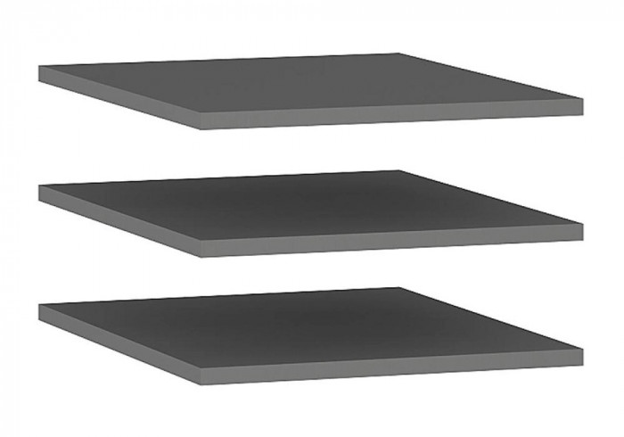 Полка ПЛ-24 (Ш: 784 мм х Г: 480 мм) для Симпл ШК 13 графит