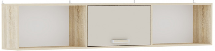 Навесная полка Бланка, Дуб сонома/Кашемир