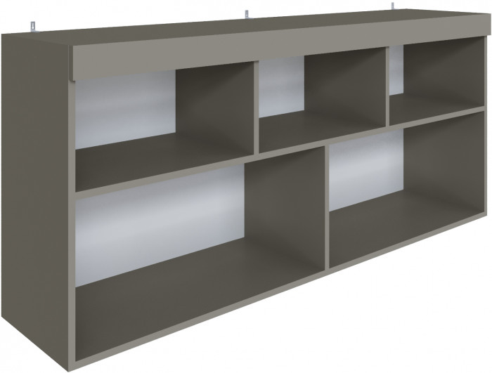 Полка навесная Мадрид ПН-1 (1,5) мокко
