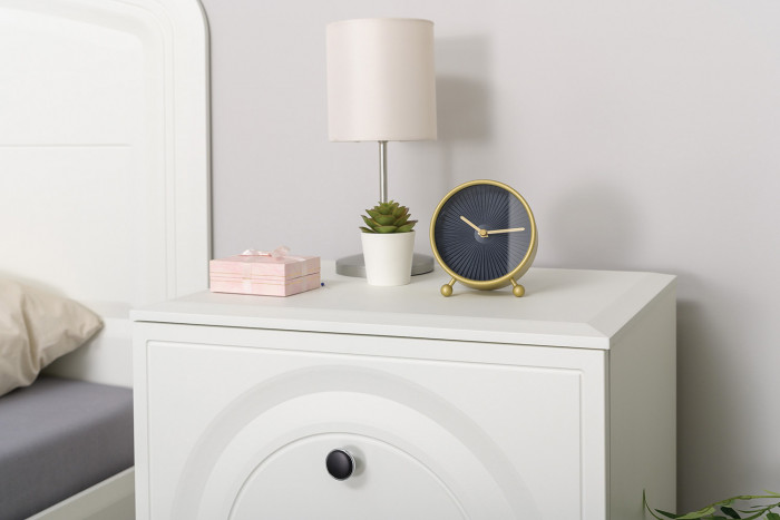 Валенсия Спальня № 03, ЛДСП белый шагрень/МДФ белый шагрень