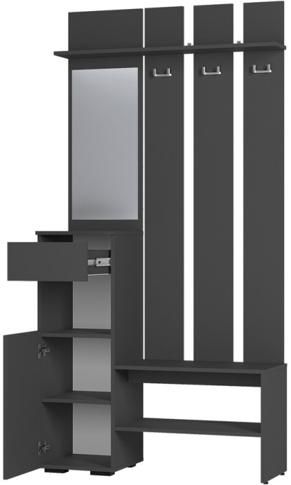 Прихожая "Мия" ПР-03 графит графит