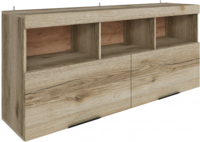 Полка навесная Мадрид ПН-1 (1,5) дуб делано