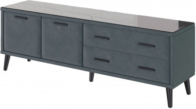 Тумба ТВ интерьерная Виго 1,6 серый