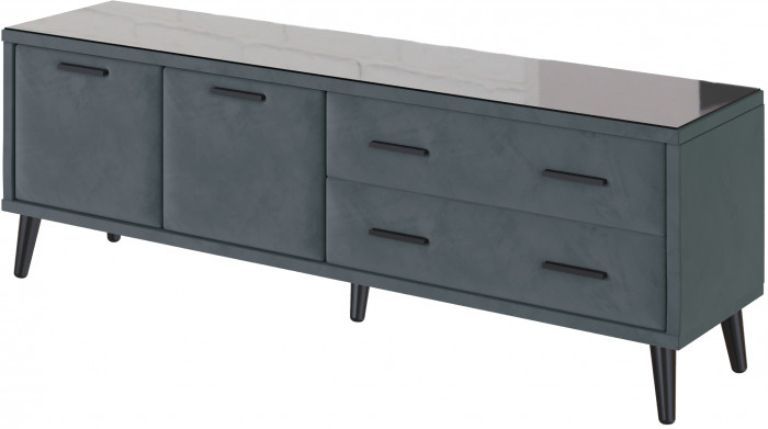 Тумба ТВ интерьерная Виго 1,6 серый